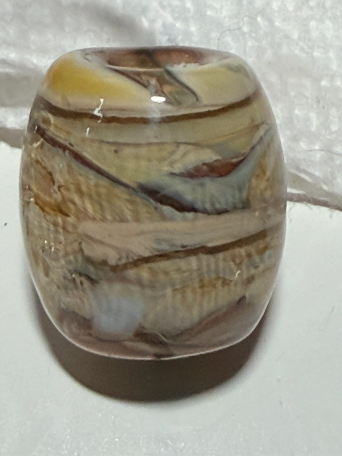 Lampwork bead - Dust Storm